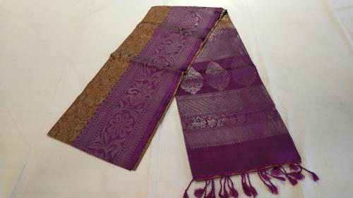SOFT SILK SAREE WITH BLOUSE